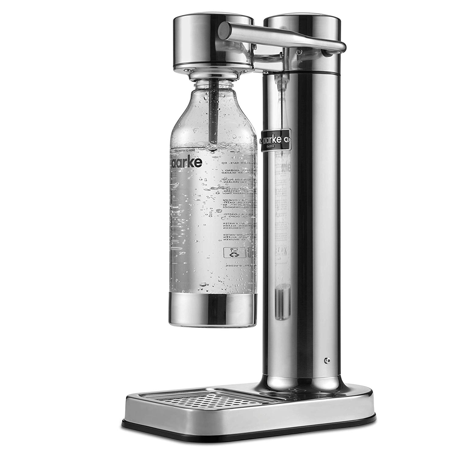 Aarke Carbonator III Steel Sparkling Water Maker Stainless Steel