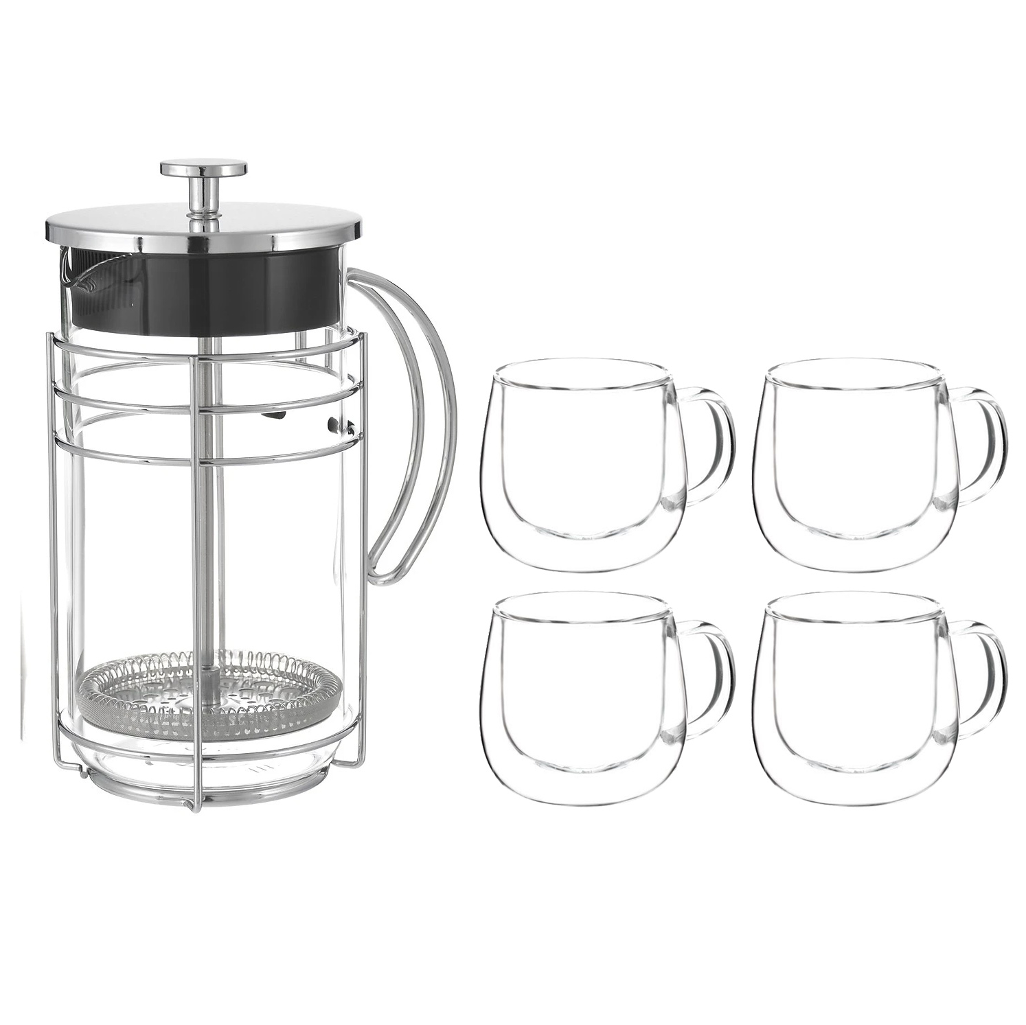 How to French press loose leaf tea in a Grosche Madrid French press 