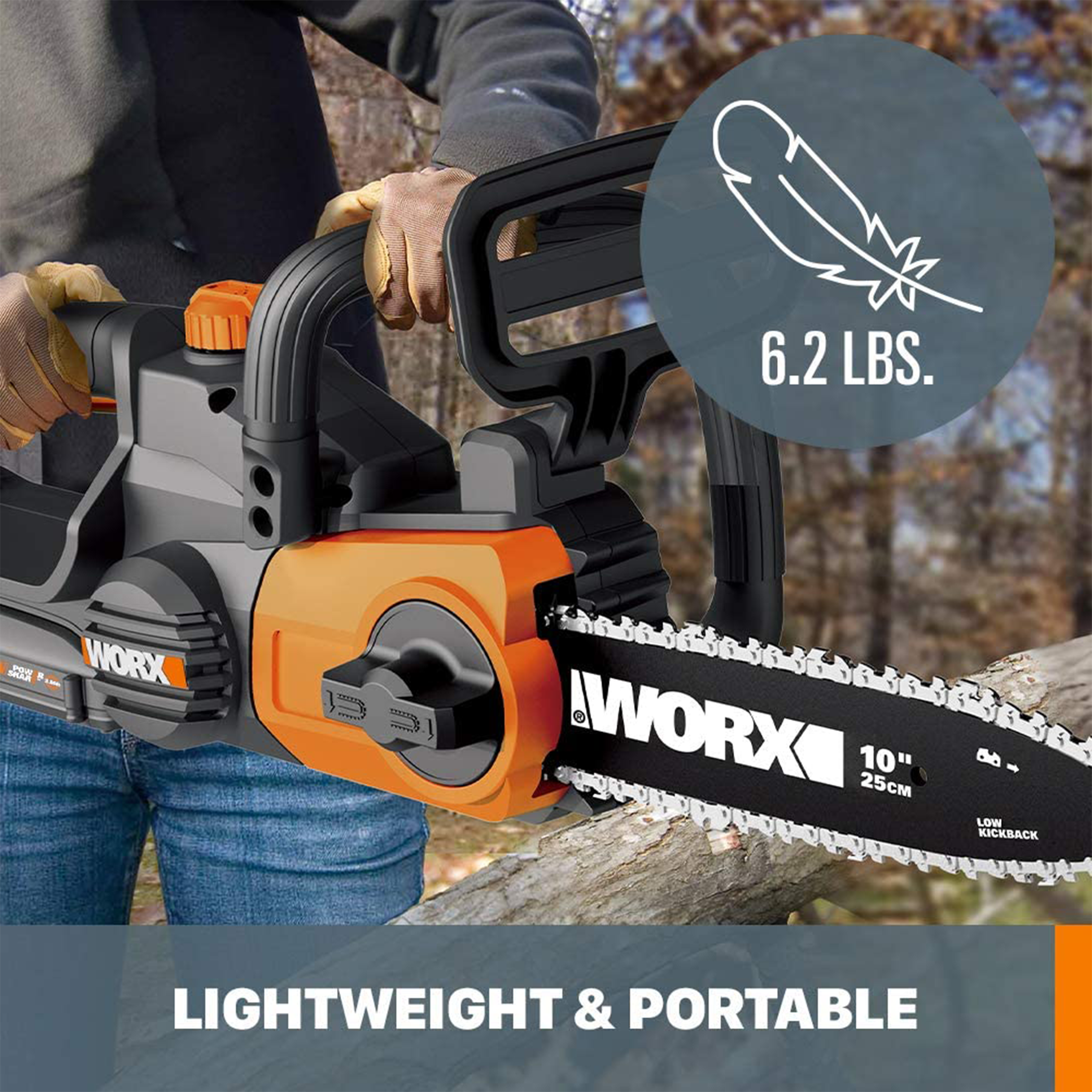 Worx 10 inch chainsaw on sale replacement chain