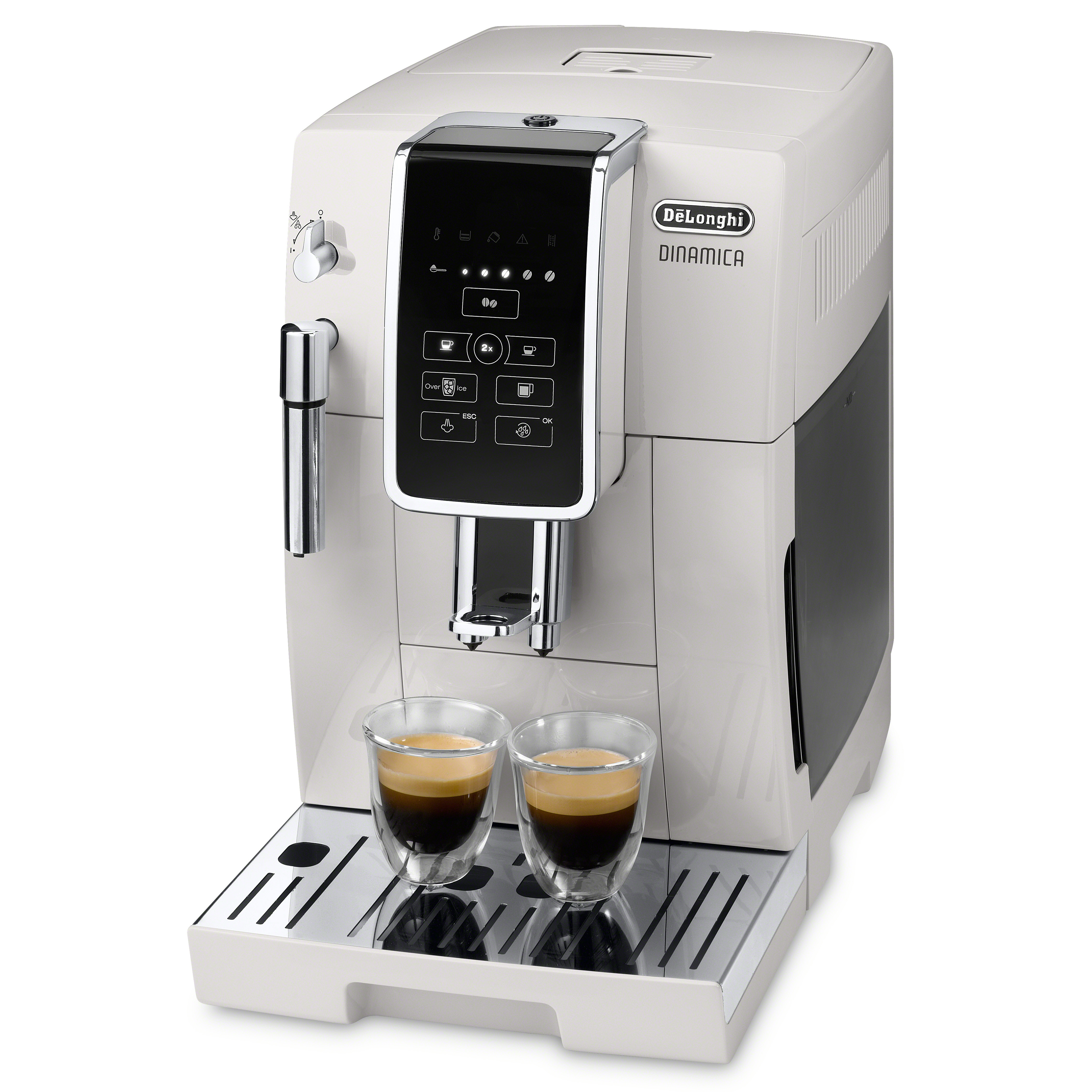 De'longhi Dinamica Over Ice Fully Automatic Coffee And Espresso Machine -  Ecam35020w : Target