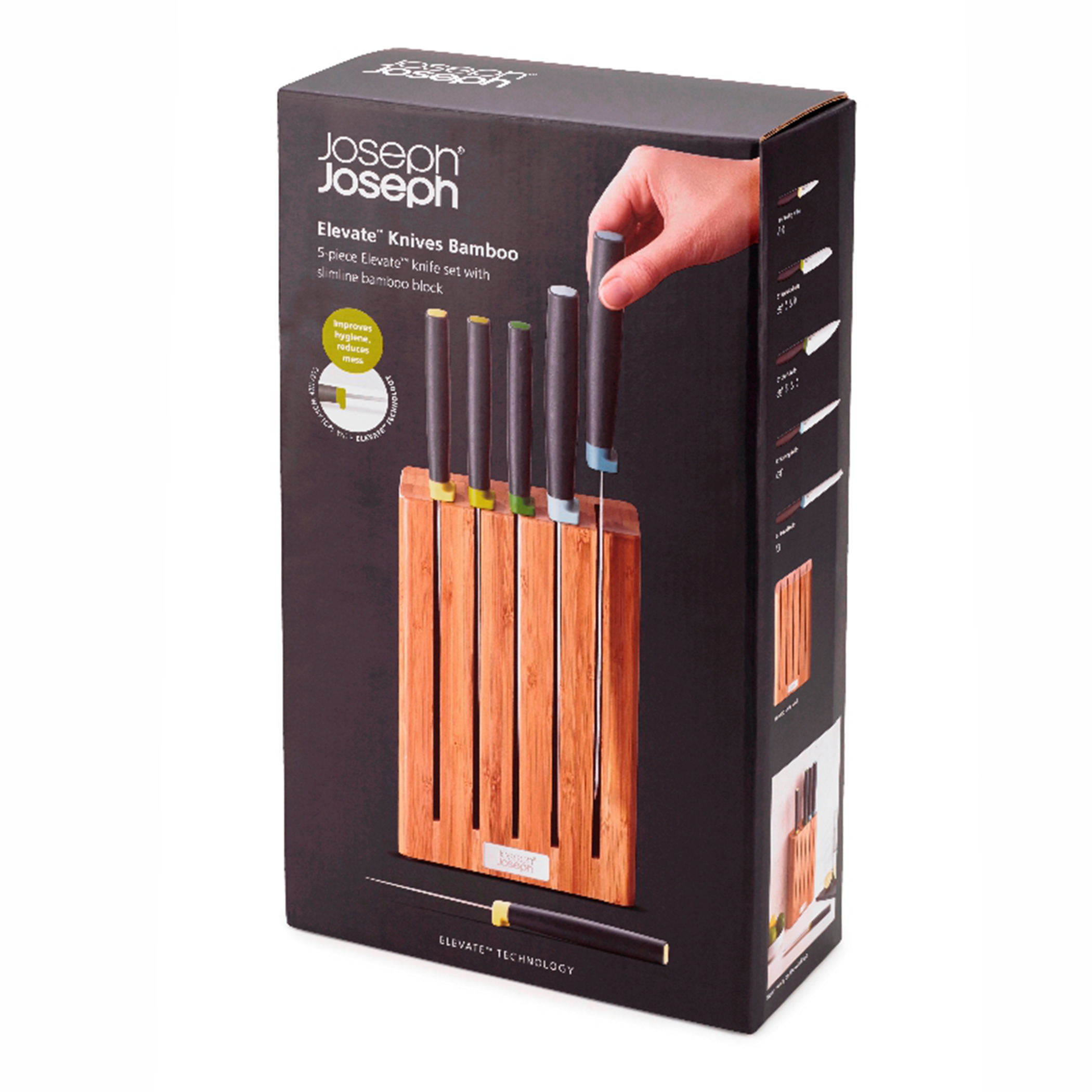 Joseph Joseph Elevate 5 Piece Slimblock Knife Set