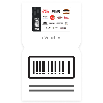 $10 The Ultimate Dining Card eVoucher
