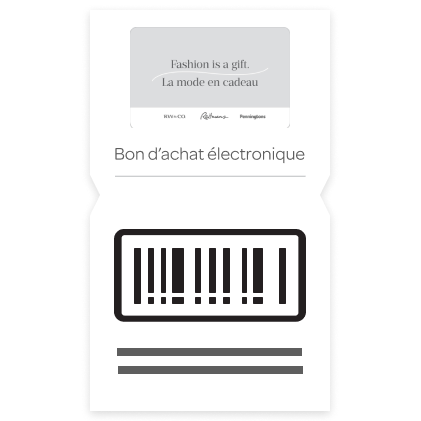 Carte-cadeau électronique Reitmans de 10 $