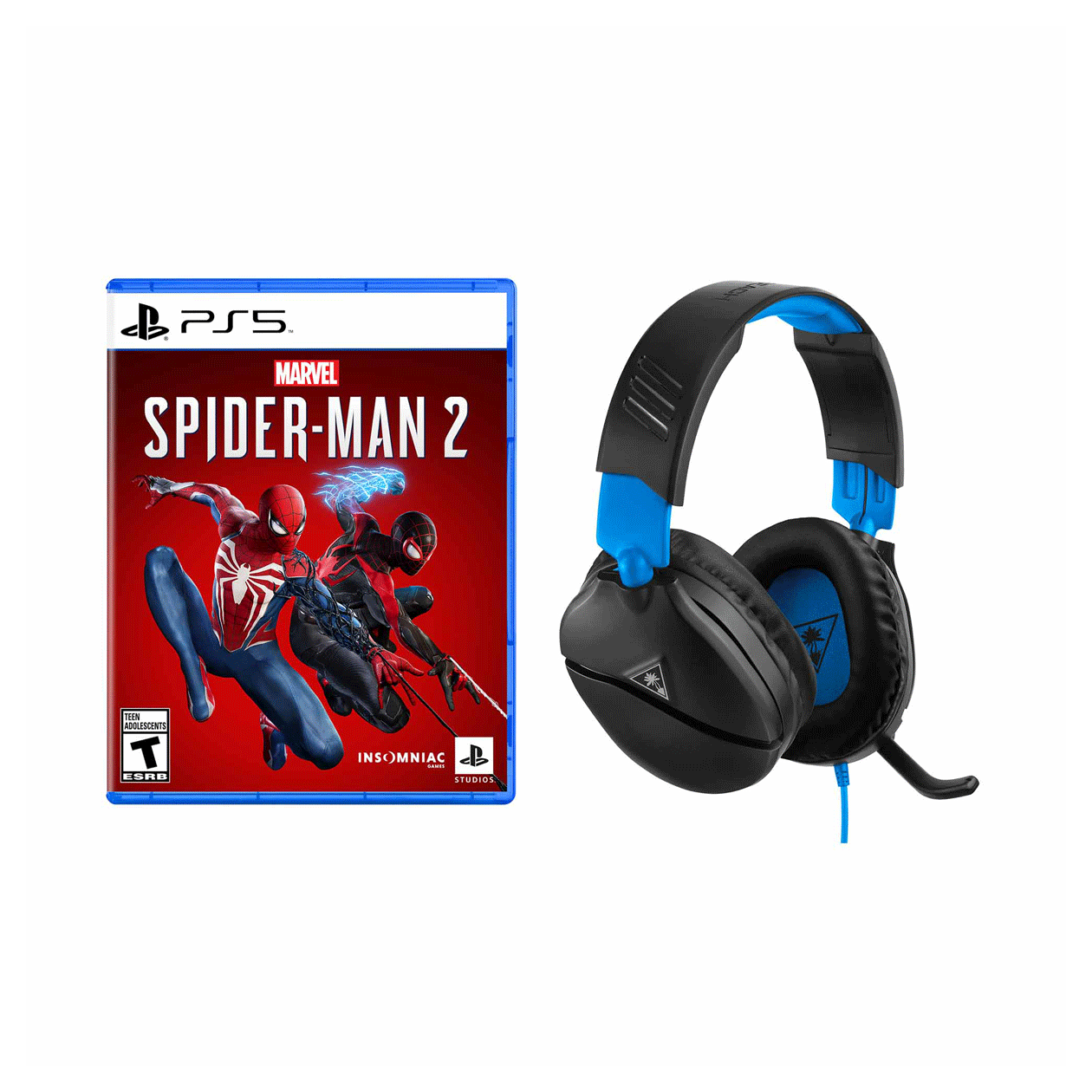 PS5 Spider-Man 2 Game with Universal Headset 