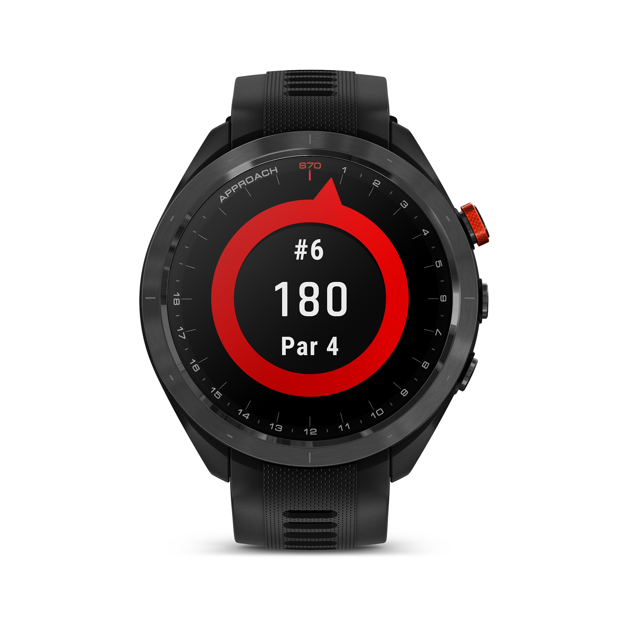 Garmin® Approach® S70 - 47 mm - Black Ceramic Bezel with Black