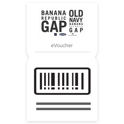 $10 Gap/Old Navy/Banana Republic/Athleta eGift Card