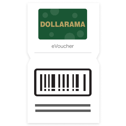 $50 Dollarama eGift Card