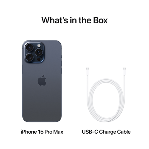 iPhone - iphone 15 Promax 256GB アメリカ版BlueTitanium Apple iPhone 15 Pro Max, 256GB, Blue Titanium - Unlocked
