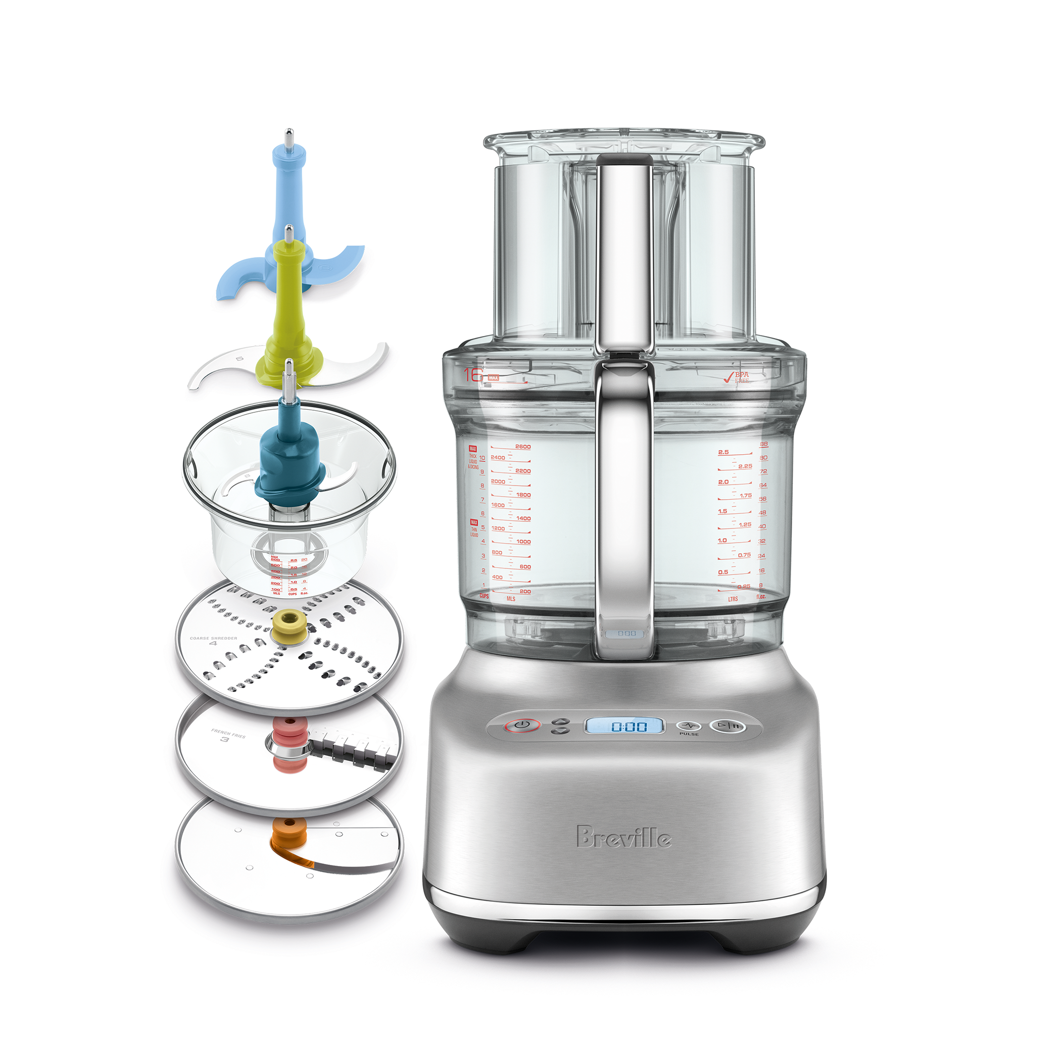 Breville Sous Chef 16 Food Processor, Brushed Stainless Breville Sous Chef 16 Food Processor, Brushed Stainless