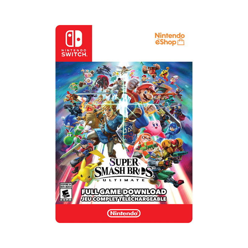 Super Smash Bros. Ultimate Nintendo Switch Digital Code AIR MILES