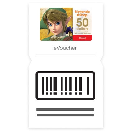 $50 Nintendo eShop eGift Card