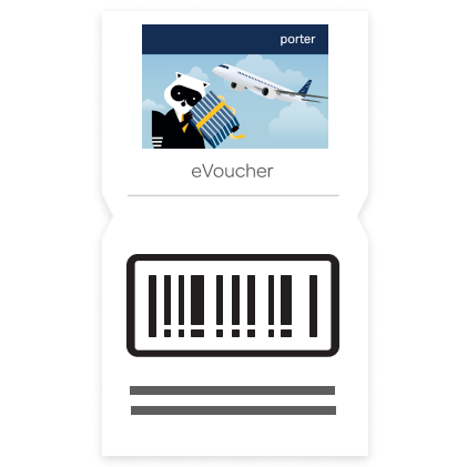 $50 Porter Airlines eGift Card
