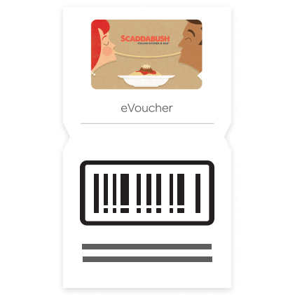 $10 Scaddabush Italian Kitchen & Bar eGift Card
