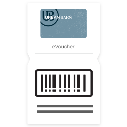 $50 Urban Barn eGift Card