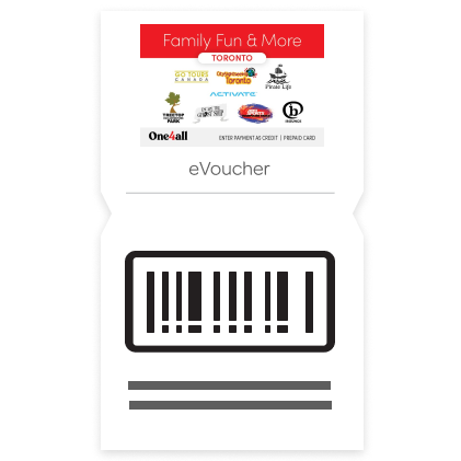 $20 Toronto Family Fun and More eGift Card