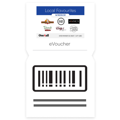 $20 Windsor Local Favourites eGift Card