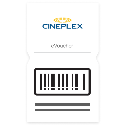 $10 Cineplex eGift Card