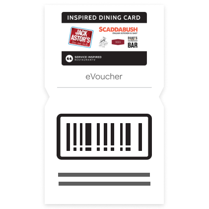 $10 Inspired Dining eGift Card