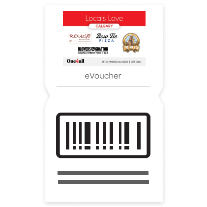 $20 Calgary Locals Love eGift Card