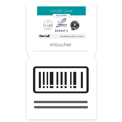 $20 Kelowna Local Love eGift Card