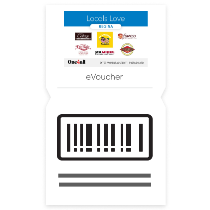$20 Regina Locals Love eGift Card