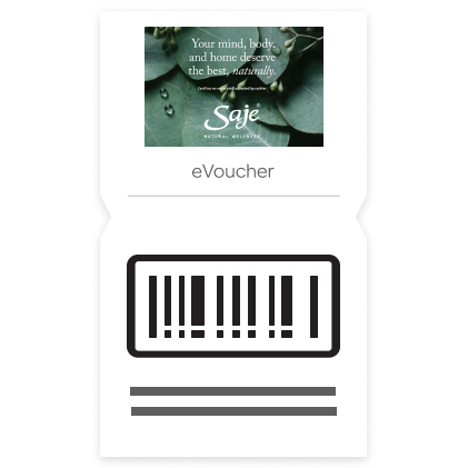 $50 Saje Natural Wellness eGift Card