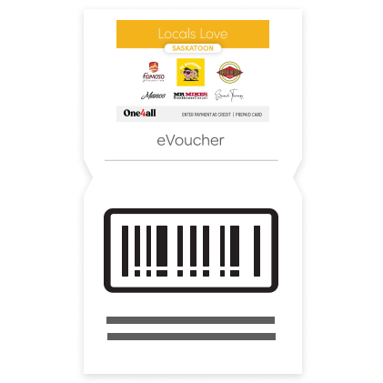 $20 Saskatoon Locals Love eGift Card