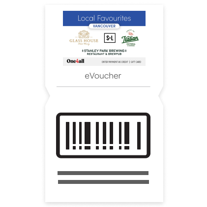 $20 Vancouver Local Favourites eGift Card