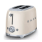 SMEG 50's Retro Style Aesthetic 2-Slice Toaster - Cream #2
