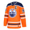 Men's Edmonton Oilers Connor McDavid Adidas Orange Authentic Player Jersey - Large #2