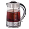 Hamilton Beach® 1.7 Liter Electric Glass Kettle with Tea Steeper #1