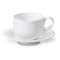 Fontignac 4-Piece Coffee Cup and Saucer Set