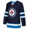 A.J. Sports Winnipeg Jets Adidas Adizero Authentic Blue Hockey Jersey - Large