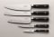 Royal Doulton Exclusively for Gordon Ramsay 6-Piece Knife Block Set - Black #2