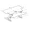 Boost Industries STS-DR46ii 46" Sit-to-Stand Standing Desk Riser - Black #3