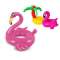 Incredible Novelties Giant Flamingo Pool Float with 2-Piece Flamingo and Palm Tree Drink Holders #1