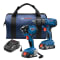 Bosch 18V 2-Tool Combo Kit with 1/2 In. Compact Drill/Driver and 1/4 In. Hex Impact Driver