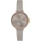 Kate Spade New York Park Row Gray Silicone Strap Watch #1