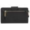 Tahari Sienna Deluxe Clutch Leather Wristlet Wallet - Black #2