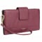 Tahari Sienna Deluxe Clutch Leather Wristlet Wallet - Oxblood #3