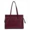 Tahari Sienna Shopper Leather Tote - Oxblood #2