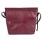 Tahari Sienna Bucket Leather Crossbody Bag - Oxblood #2