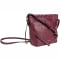 Tahari Sienna Bucket Leather Crossbody Bag - Oxblood #3