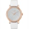 Timex Crystal Opulence With Swarovski® Crystals 38mm Leather Strap Women's Watch - Gold Tone/White #1