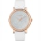 Timex Crystal Opulence With Swarovski® Crystals 38mm Leather Strap Women's Watch - Gold Tone/White #1