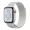 Apple Watch Nike+ Series 4 - Silver Aluminum Case with Summit White Sport Loop - 44mm - GPS + Cellular #1