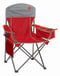Coleman Cooler Quad Chair - Red/Gray