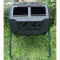 KoolScapes 42-Gallon Rotary 2 Chamber Composter #5
