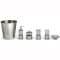 Moda at Home 6-Piece Crackled Glass Bathroom Set #1