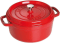 Staub Cast Iron 4-Quart Round Cocotte - Cherry #1